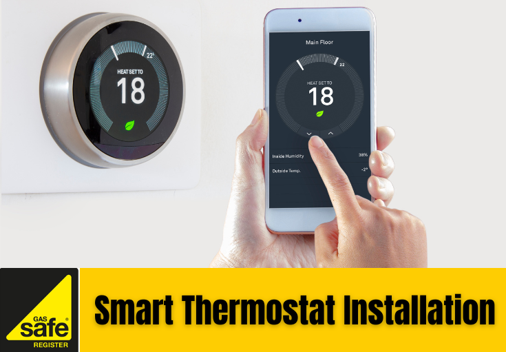 smart thermostat installation Ditton 